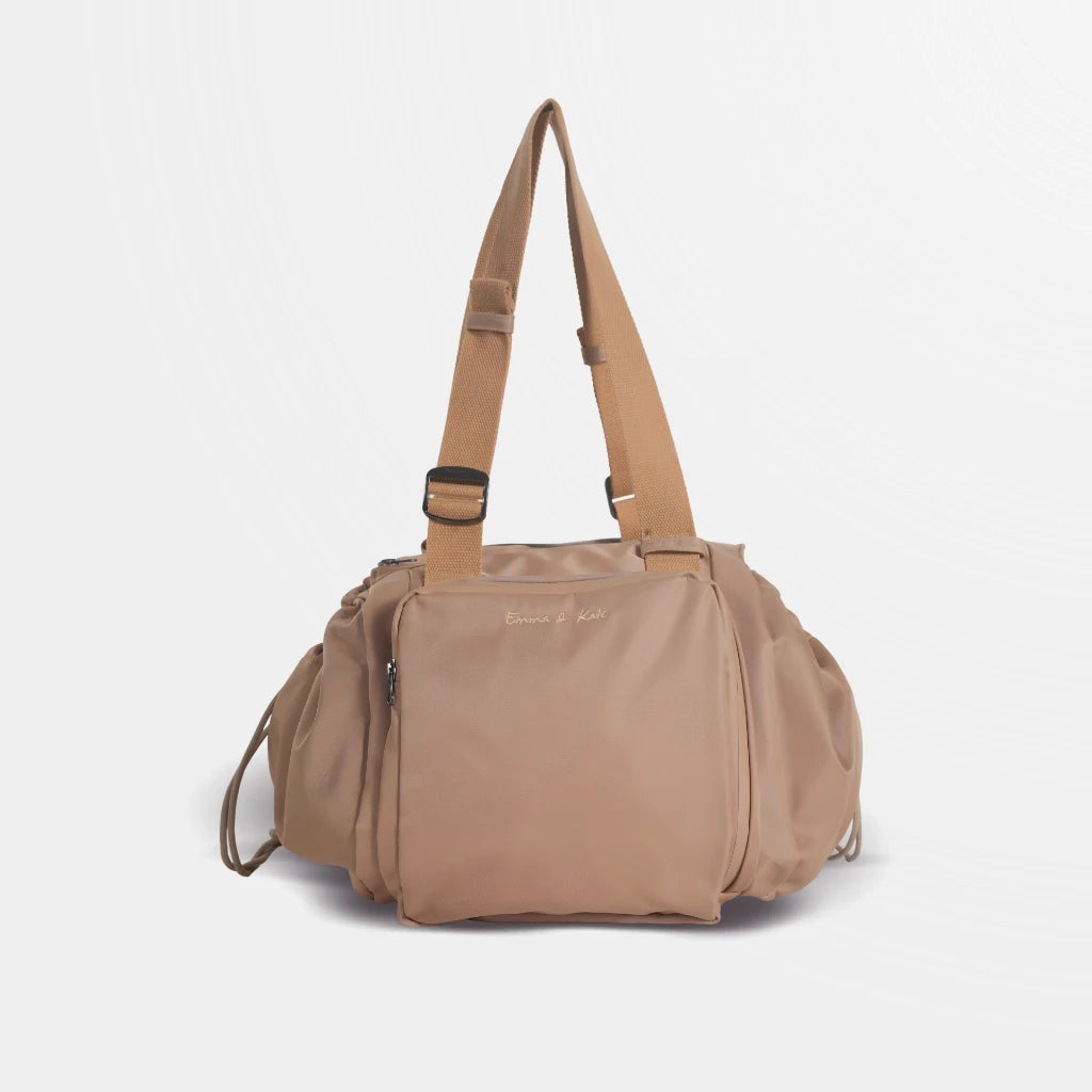 Emma & Kate Everyday Bag 2.0 front view – upgraded fabric, 15 smart compartments, stylish and functional